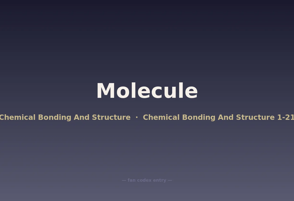 Molecule